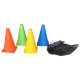 Tunturi Training Cone Set, 10pcs, 23cm, Multicolor